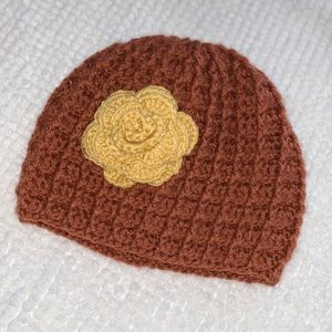 Handmade crochet beanie